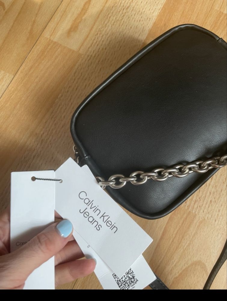 Geanta crossbody neagra Calvin Klein Jeans