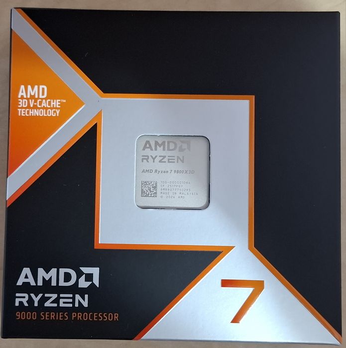 Procesor AMD Ryzen 7 9800X3D 4.7GHz box - SIGILAT