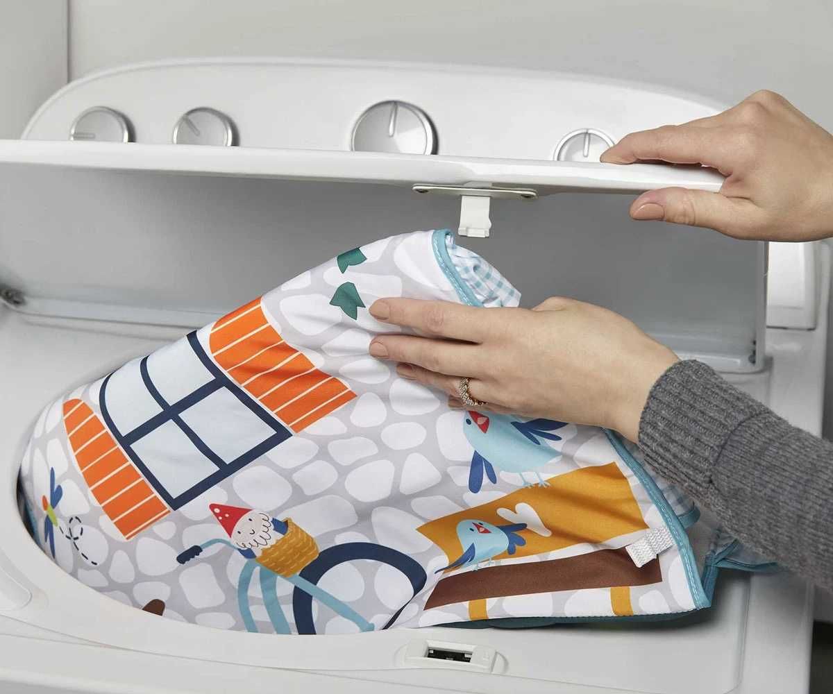 Активна гимнастика 3 в 1 Fisher Price Пълзи и играй Постелка с къщичка