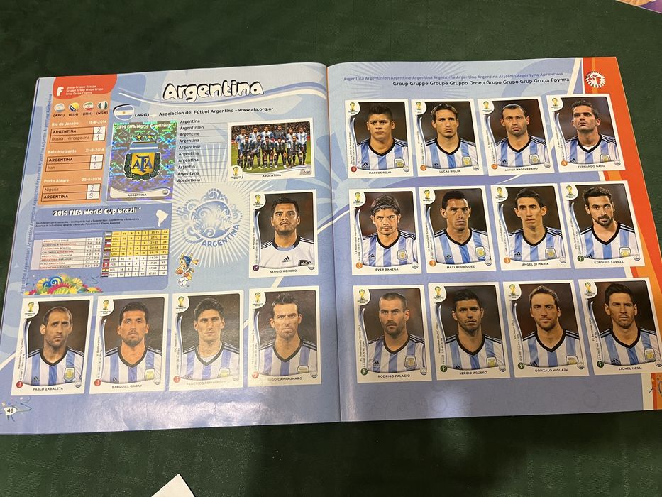 Албум Panini Wolrd Cup 2014