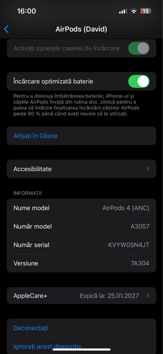 Air pods 4 desigilate