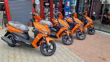 Scuter fara permis Daytona Revo 50 pe benzina moto llivrari, curier