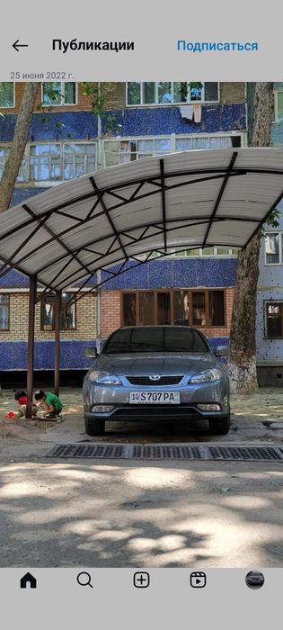 Навес из лексана козырек