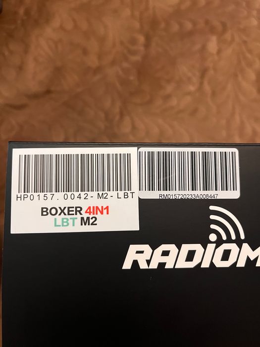 Radiomaster Boxer ExpressLRS 4IN1 LBT M2