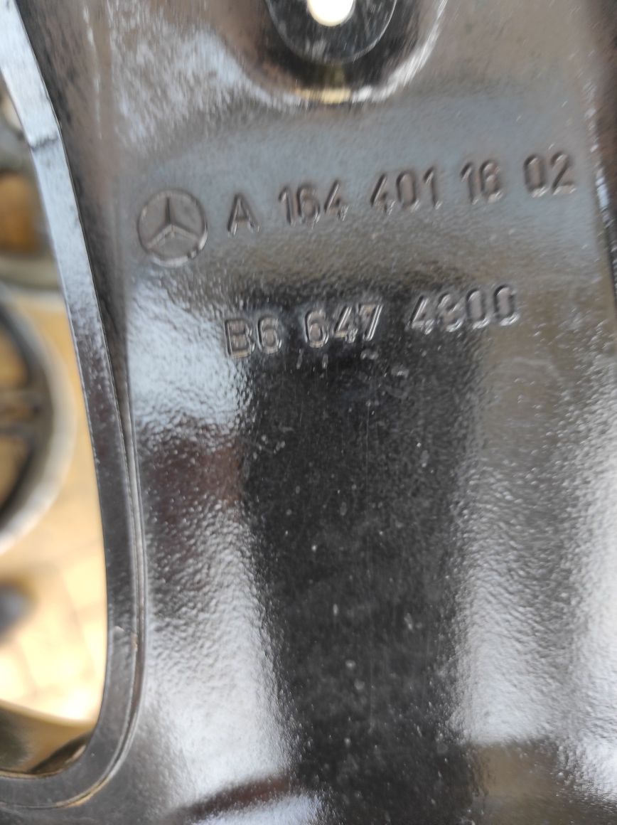 Оригинални джанти за Mercedes 5х112 19 ML A 164,5x112