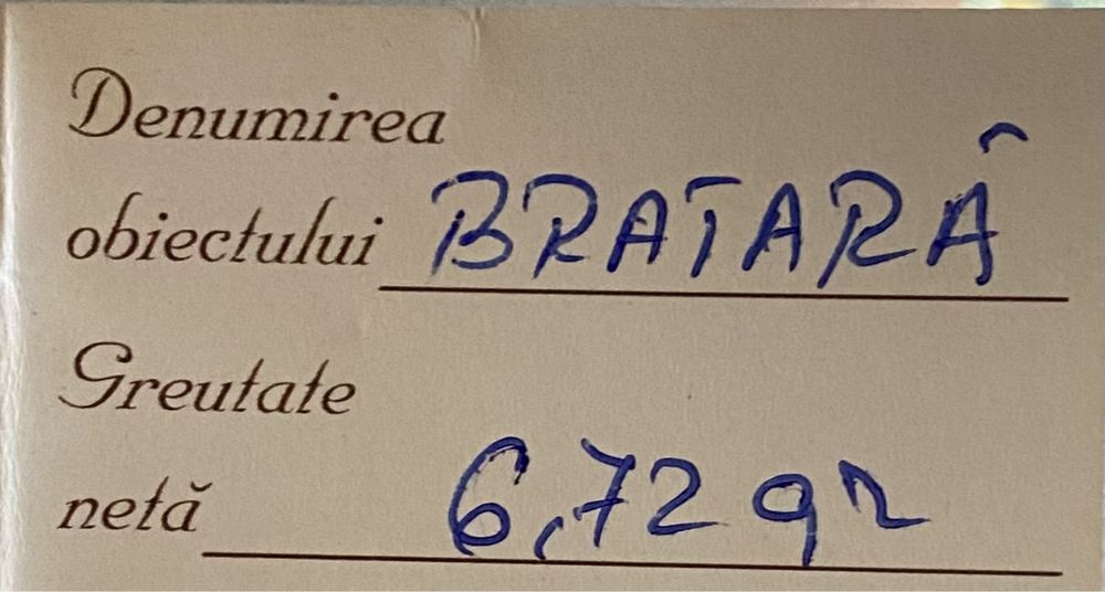 Brățară aur 14k