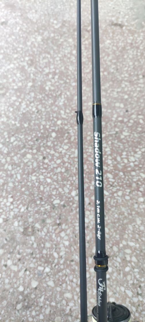 Въдица Fil Fishing Shadow 2,10 2-8 и макара Daiwa RX LT 1000