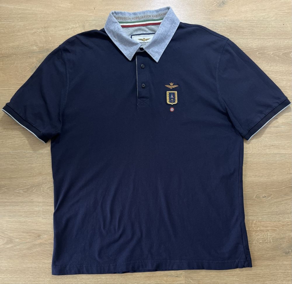 Lacoste,Aeronautica Militare мъжки поло тениски XL