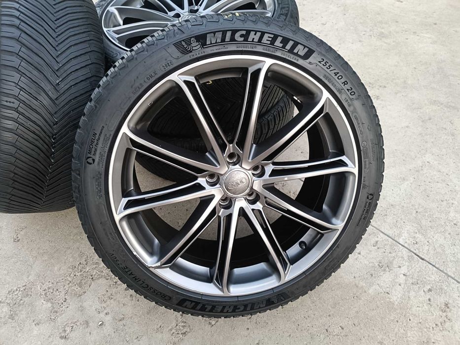 Roti 20 toli audi A6 A7 cu 255 40 20  michelin crossclimate 2022