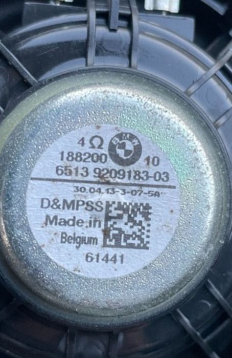 difuzor boxa x3 f25 bmw