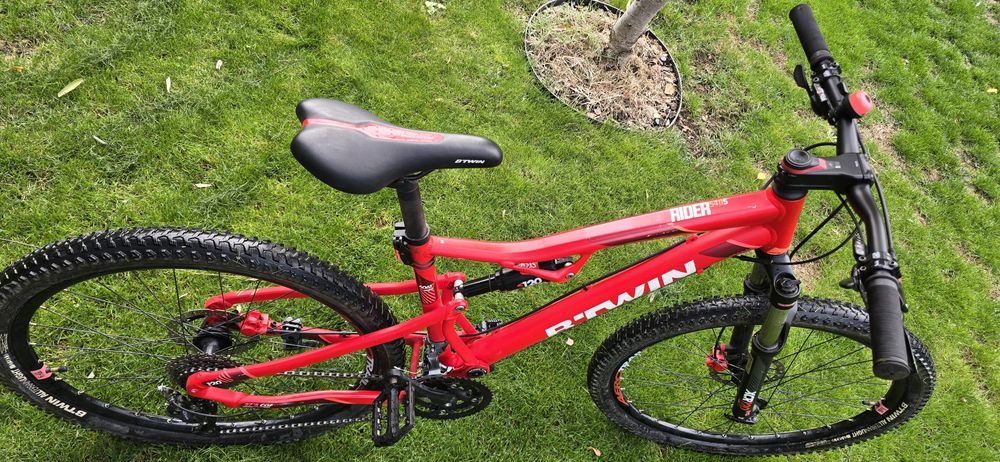 Bicicleta full suspension Rockrider 540s cadru M