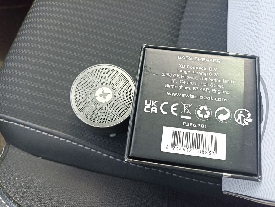 SwissPeak-5wWireless-bass-speaker(boxactiva/portabila), noua-originala