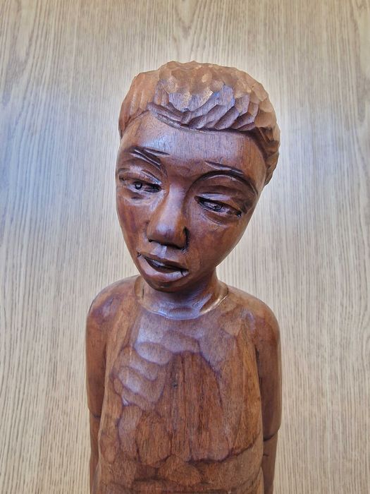 Статуетка дърворезба 70 см.