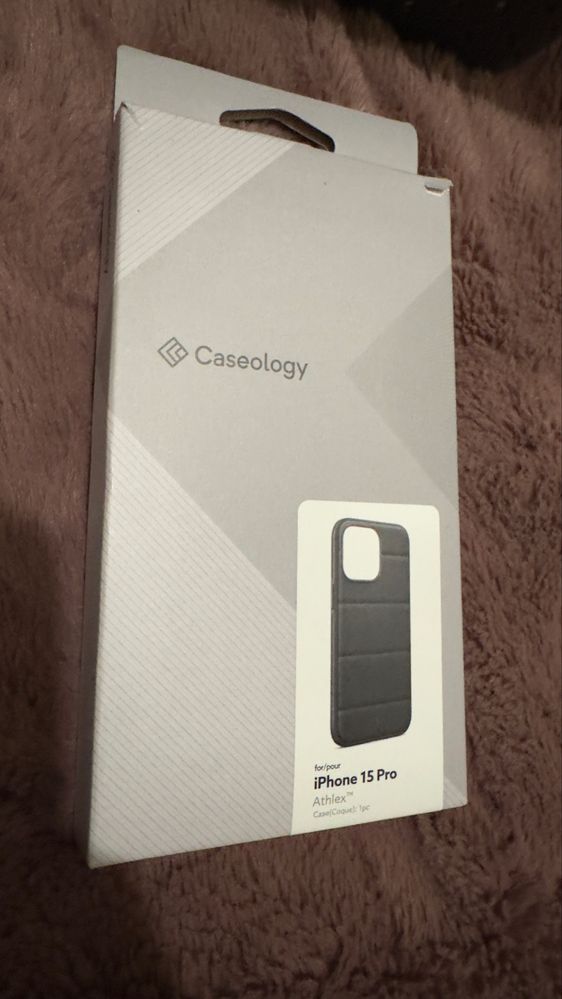 Husa, Spigen, Pentru iPhone 15 Pro, Caseology Athlex, Negru