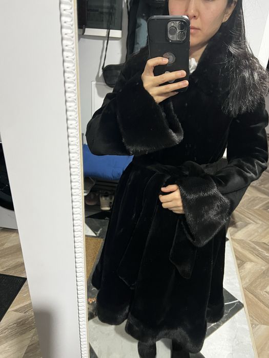 Итальянская шуба стриженная норка срочно!