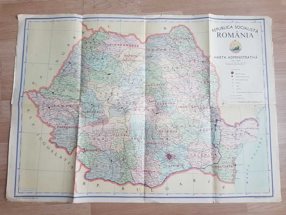 Harti vechi  (Germane, RPR RSR)