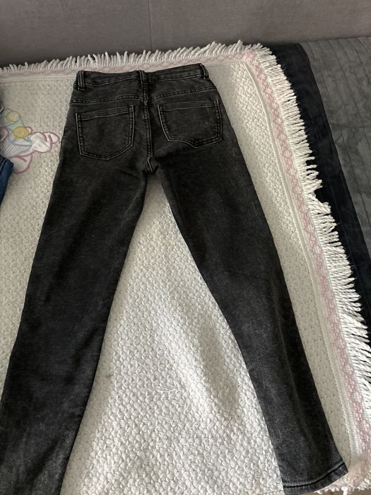 Lot pantaloni denim fete - 9 -10 ani