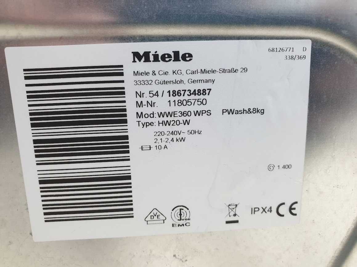 PowerWash Пералня Miele W1 Green Performance Миеле 12м Гаранция