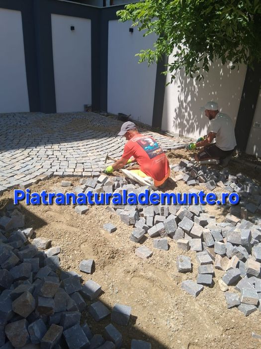 Piatra cubica Andezit noua livrez și montez in toată țara