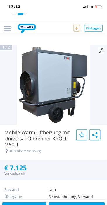 Tun caldura Generator aer cald