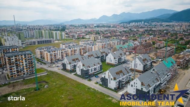 Nou rezidential, regim vila, cu 60 mp terasa, parcare subterana,Tracto