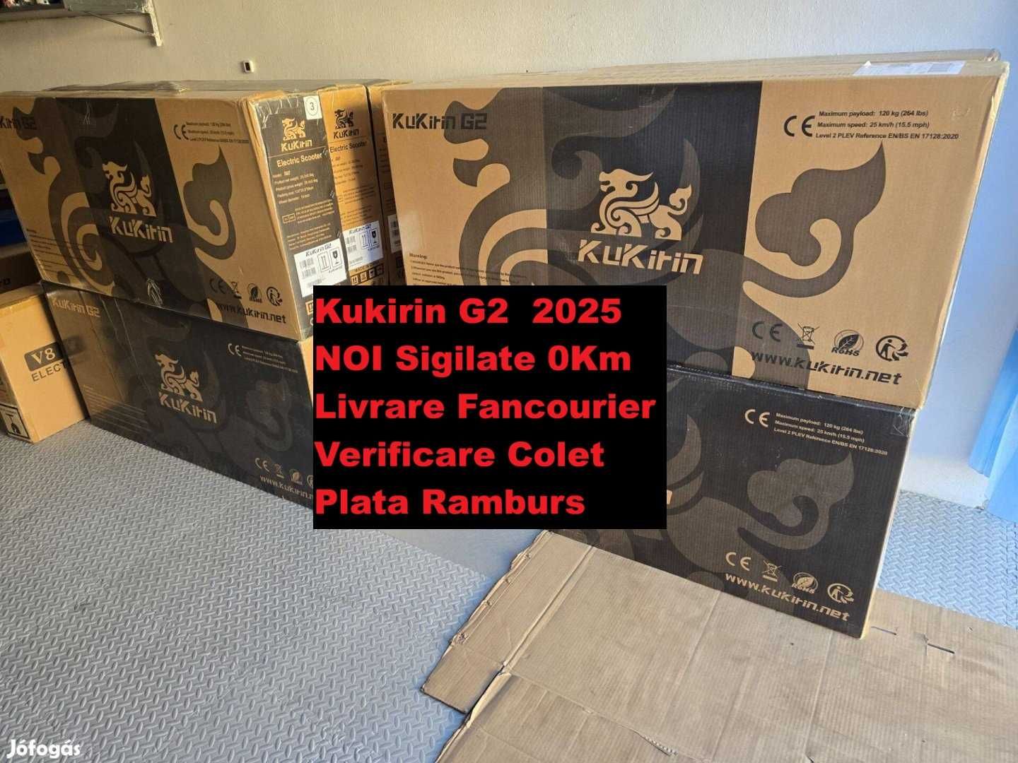 Kukirin G2 (2025) ‼️Noua ‼️Motor 800W - 55km/h, Baterie 48v cu 15.6 Ah