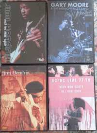 DVD - Hendrix, ACDC, Gary Moore