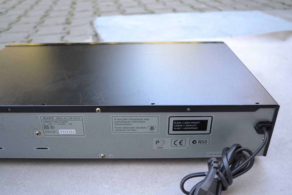 Cd player Sony CDP XE 570