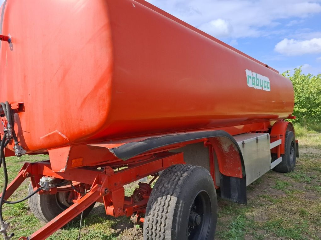 Cisternă apă 20000l aluminiu,  cisternă udat terasamente, bazin apă