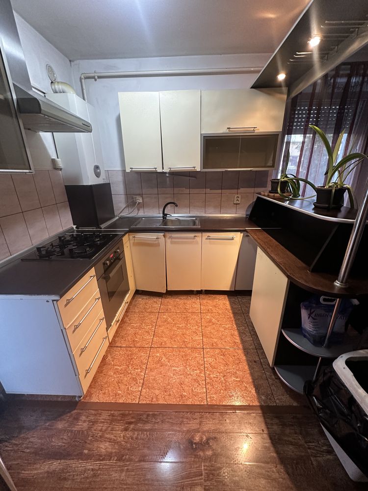 Vand plita gaz , sticla neagra  , marca Zanussi