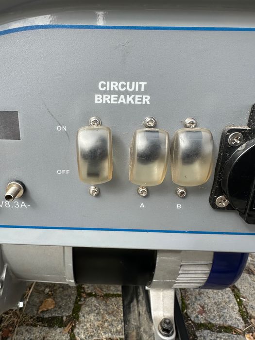 Бензинов ел. агрегат генератор  ELEKTRO maschinen GSEm 4500