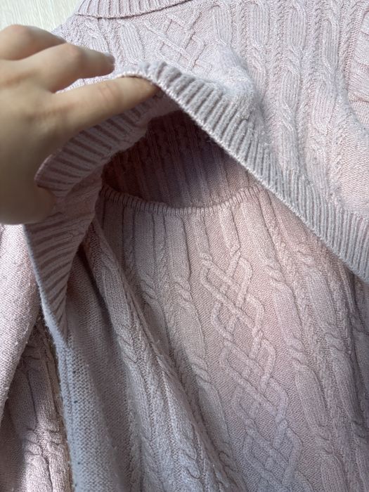 Топъл пуловер за бременни и кърмещи