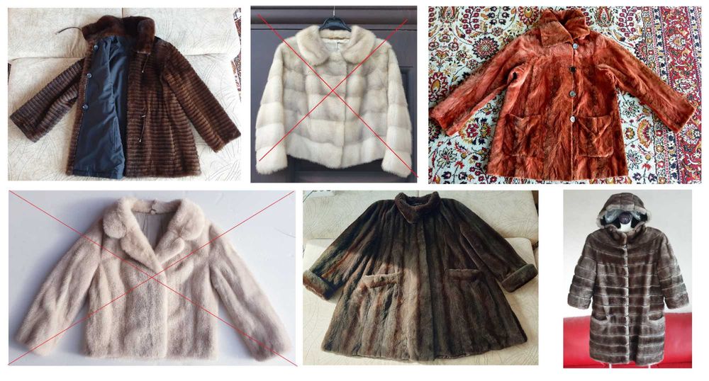 норка визон лисица swakara свакара манто S M L Joop! Manzoni Saga