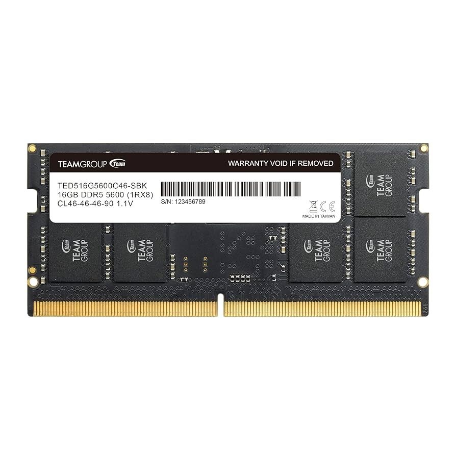 Оперативная память SODIMM - Teamgroup SoDDR5 16GB (5600MHz)