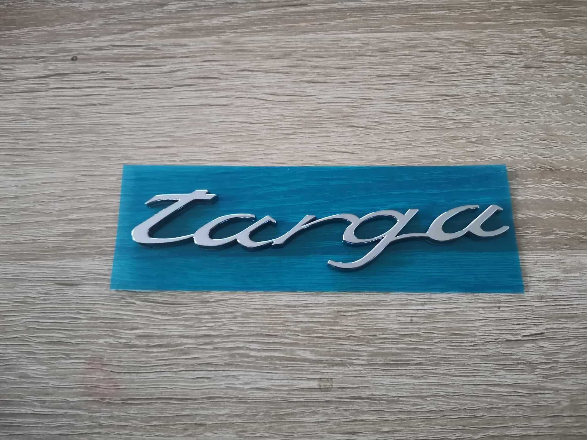 Porsche Targa сребрист гланц надпис емблема