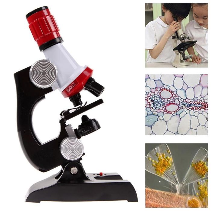Kit Microscop. Marire X1200! Pt copii pasionati de biologie, medicina!