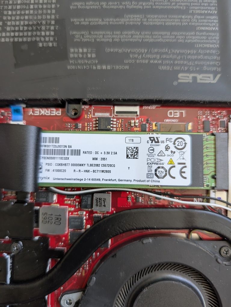 Asus ROG Zephyrus G14 GA401QM за части
