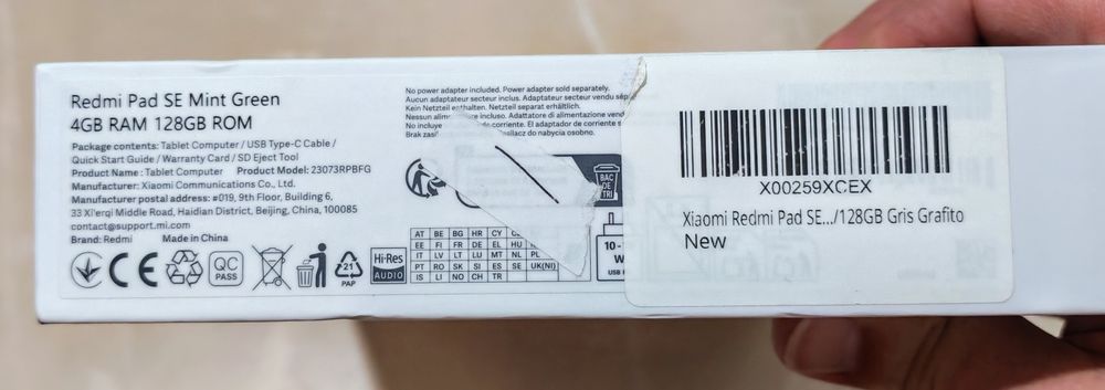 Tablete XIAOMI Redmi Pad SE, două modele, sigilate!