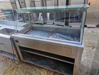 Masa calda, Frigider inox, Congelator cu sertare, stare buna, de firma