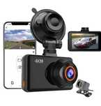 Camera auto de bord 4 k ,pachet vomplet ,sistem parcare 24H,aplicatie