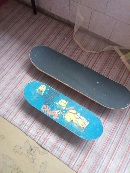 Transport Gratuit curier ! Skeiboard copii roti silicon ambele 100 ron