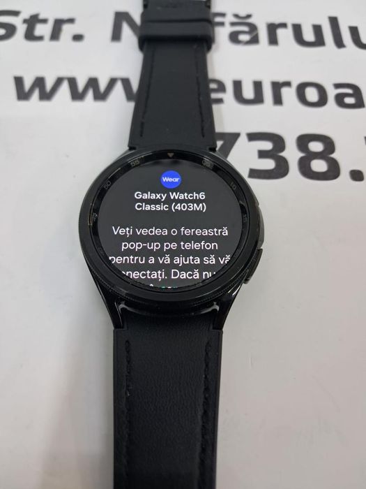 Samsung Galaxy Watch6 Classic, 43mm, BT, Black -N-