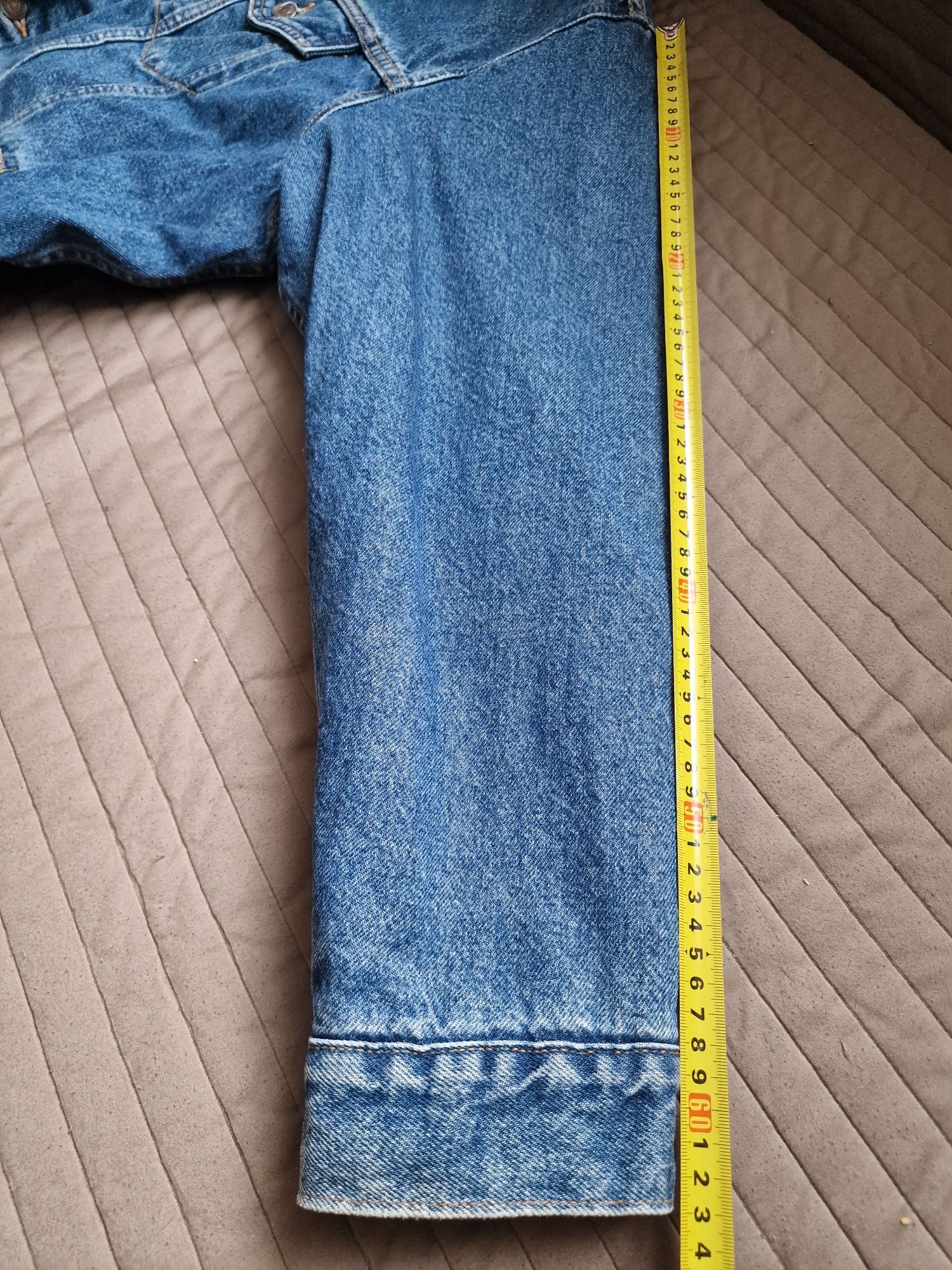 Geaca jeans captusita Levis XL