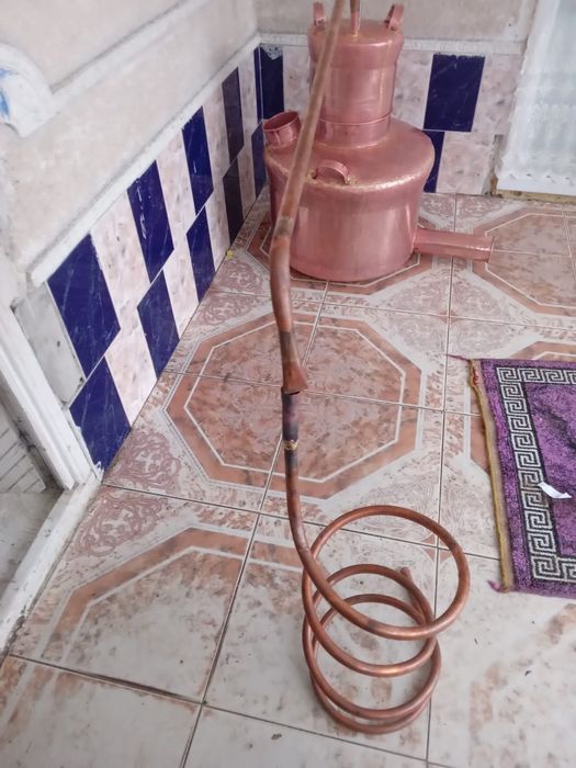 Vand un cazan de făcut țuică de 86 litri