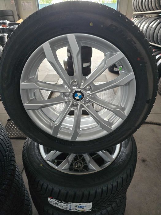 Jante BMW X3 X4 G01 G02 Anvelope  iarna Yokohama BluEarth 245 50 R19