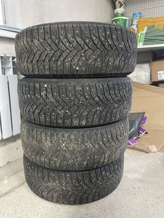 Traingle 215x55R17 қысқы тегіршек дөңгелек. Зимние шипованные шины!