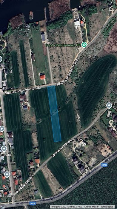 Snagov, Vladiceasca, Intravilan, zona de vile noi