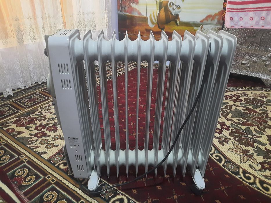 Masleniy isitgich ishlaydi