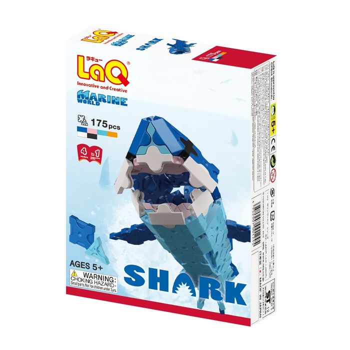 Японски Детски конструктор LaQ Marine World SHARK, 175 части