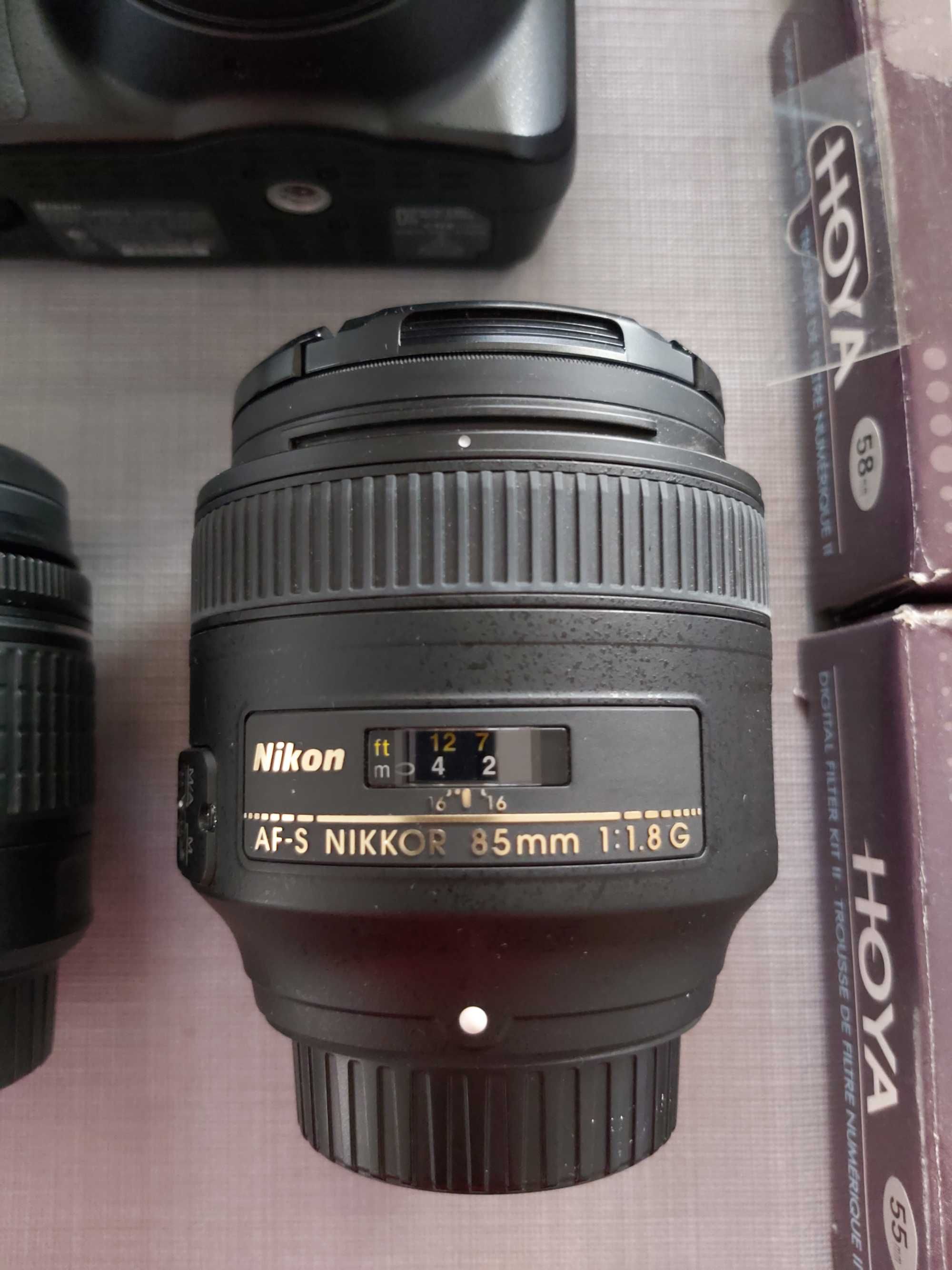 Nikon d3400 + 18-55, Филтри Hoya и чанта
